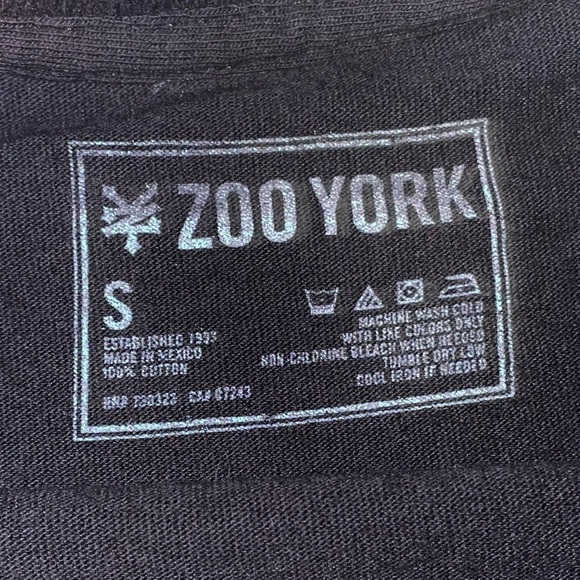 Zoo York Unisex Shortsleeved Tshirt Small - Picture 2 of 2